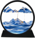 3D Moving Sand Art Picture Glass Liquid Painting