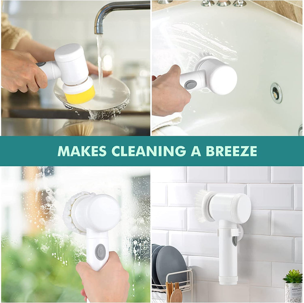 5-in-1 Electric Magic Brush - Rechargeable