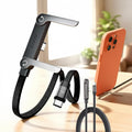 Invisible Holder Charger Cable with Stand,Type-C to Type-C